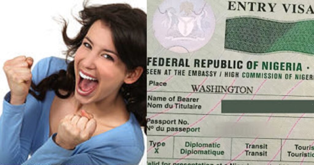 "God has done it" American lady jubilates after getting Nigerian visa