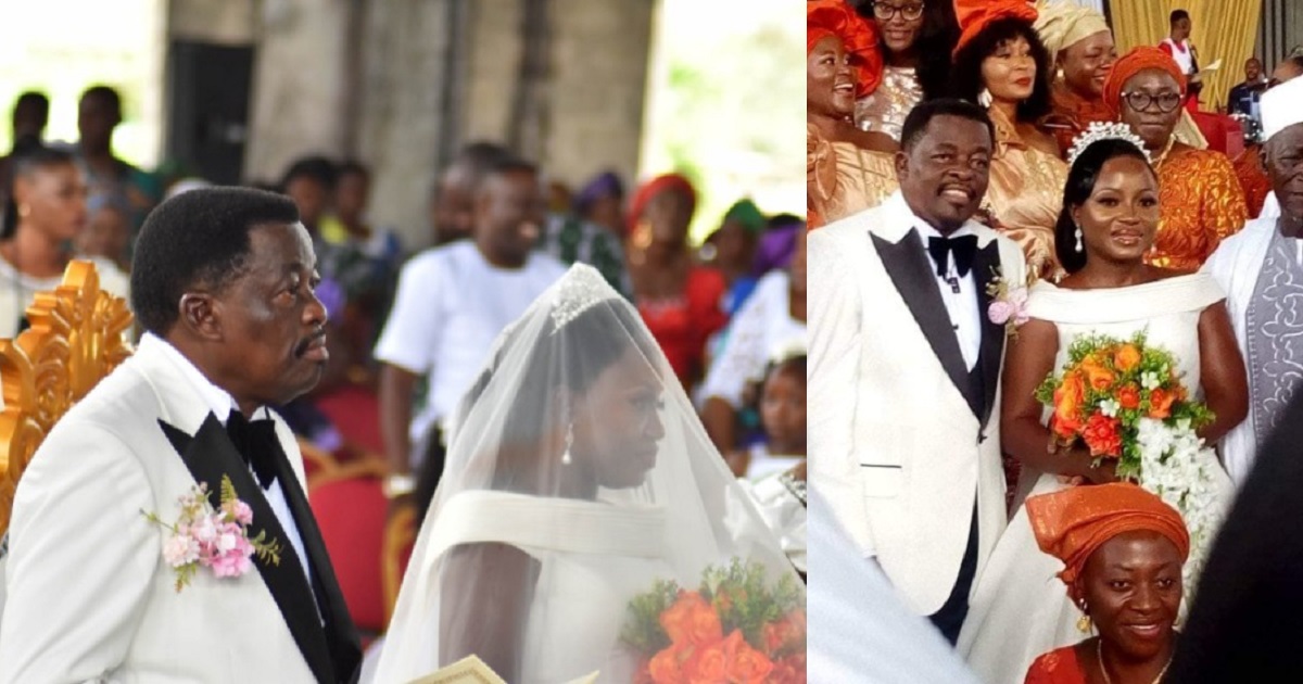 Warri-based pastor, Archbishop Goddowell Avwomakpa, remarries one year after demise of his wife (photos)