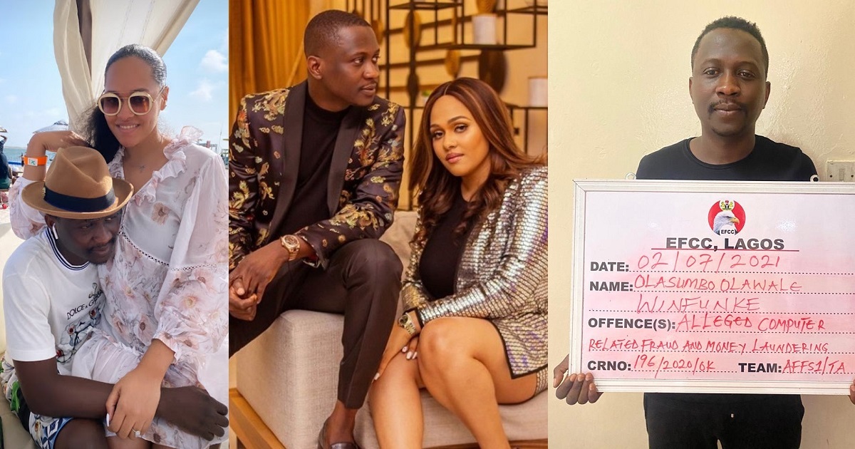 Tania Omotayo&#39;s husband, Sumbo and co-owner of Buzzbar Odenigbo Amandianeze  paraded by EFCC after being arrested for alleged internet fraud -  YabaLeftOnline