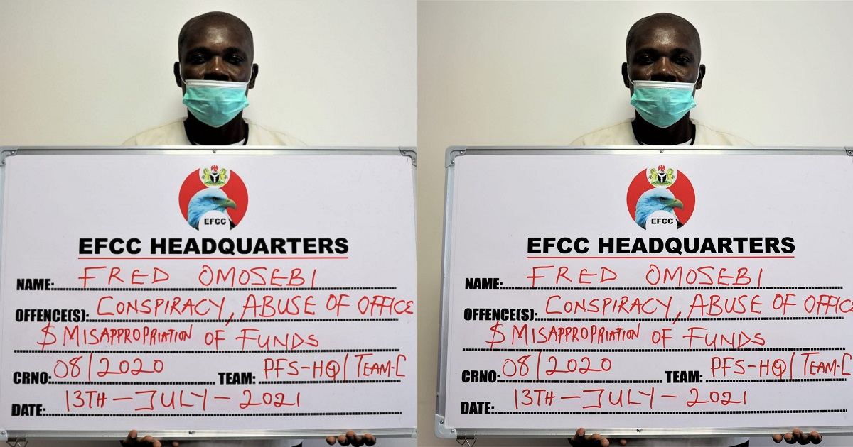 EFCC arrests Pastor for allegedly diverting Church’s N15m for his PhD and secretly enlisting his wife on Church’s payroll
