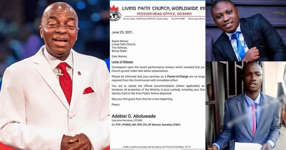 “We asked you to go because you’re unfruitful, blatant failure” – David Oyedepo breaks silence on sack of pastors (video)