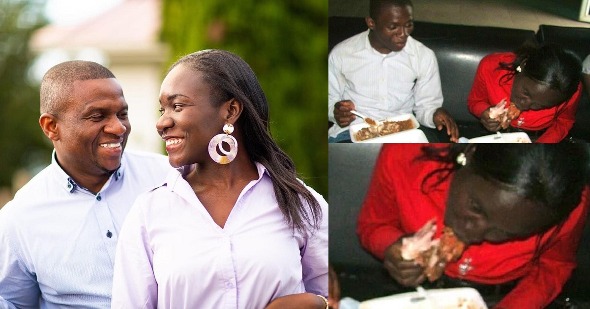 “You are forming if you cannot eat chicken the way my wife did in this picture while dating” – Nigerian Preacher, Samuel Ekundayo