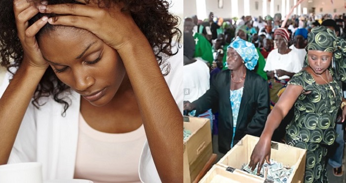 “My boyfriend pays more money on tithe and offering than what he gives to me” – Lady cries out