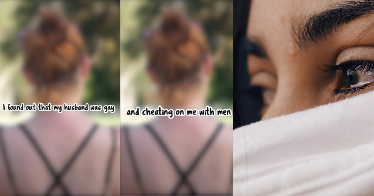 My husband cheats on me with men – Woman shares touching marital secret (video)