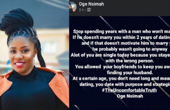 Nigerian lady advises