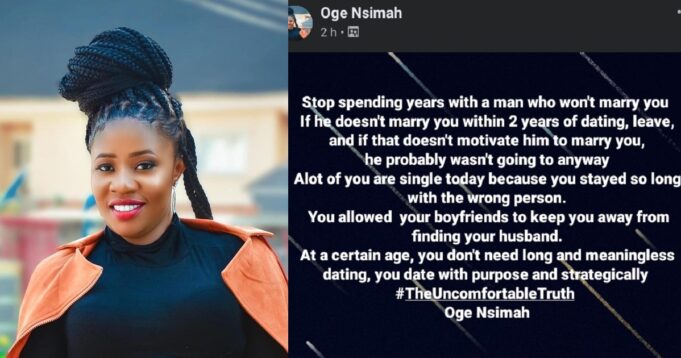 Nigerian lady advises