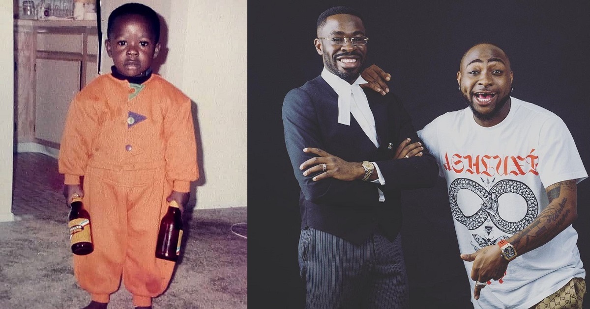 Remember the Kid in this viral meme photo, well he’s Davido’s Lawyer, Prince
