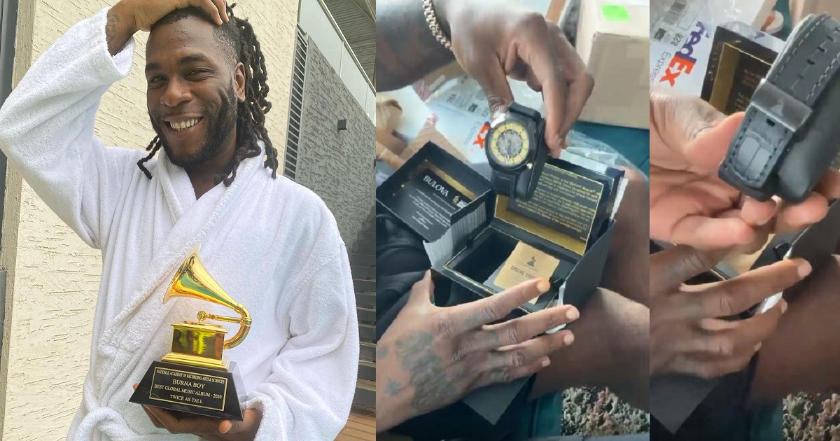 Burnaboy ecstatic