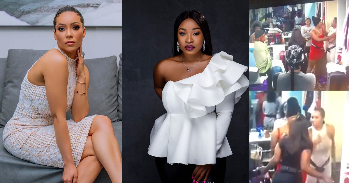 #BBNaija fight : Jackie B vs Maria