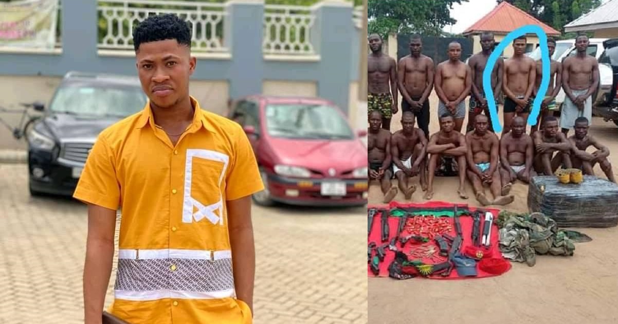 Man claims person paraded as IPOB member is his cousin who went to buy food for his sick mum after church.