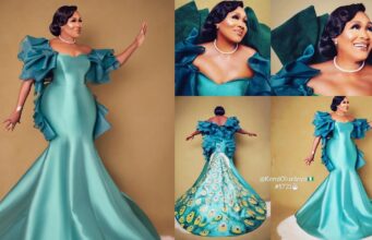 Kemi Olunloyo celebrates