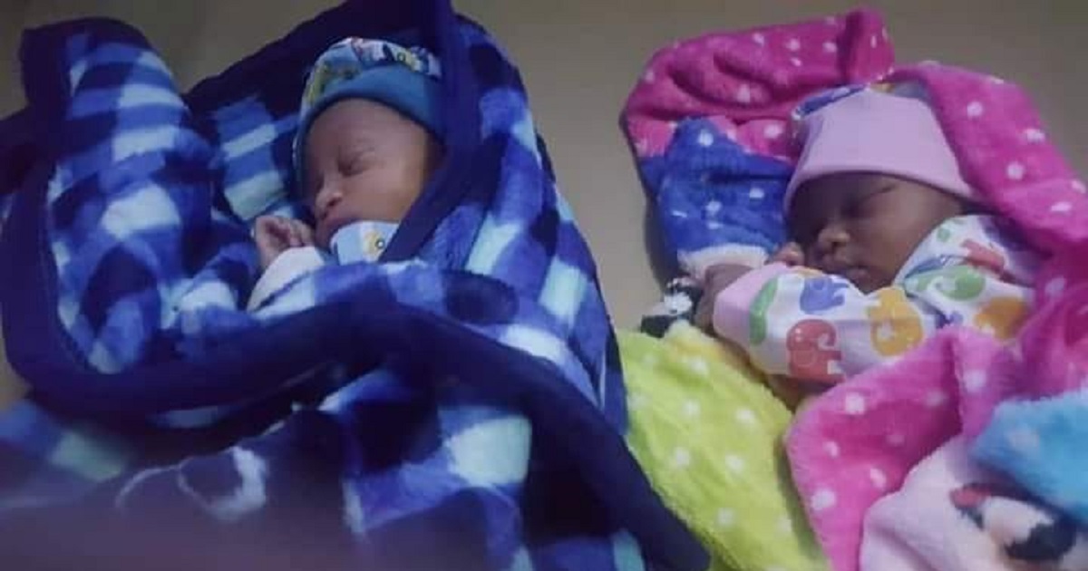 Couple welcomes a set of twins after 12 years of waiting
