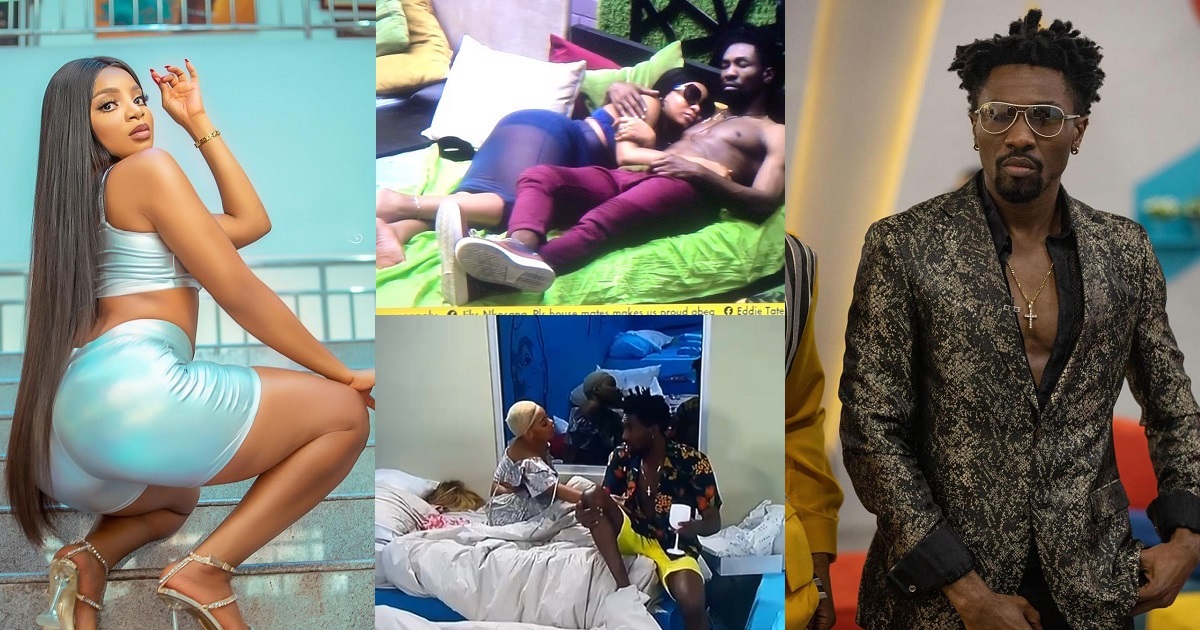 #BBNaija: “Stop caging me, I’m not in a relationship with you” – Boma clears Queen (Video)