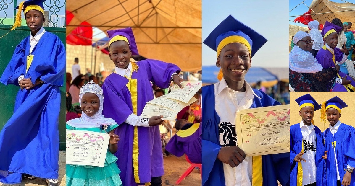 “Thank you for sponsoring our education” – Ikorodu Bois appreciate Billionaire Femi Otedola on their graduation.