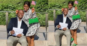 Tawa Ajisefini celebrates