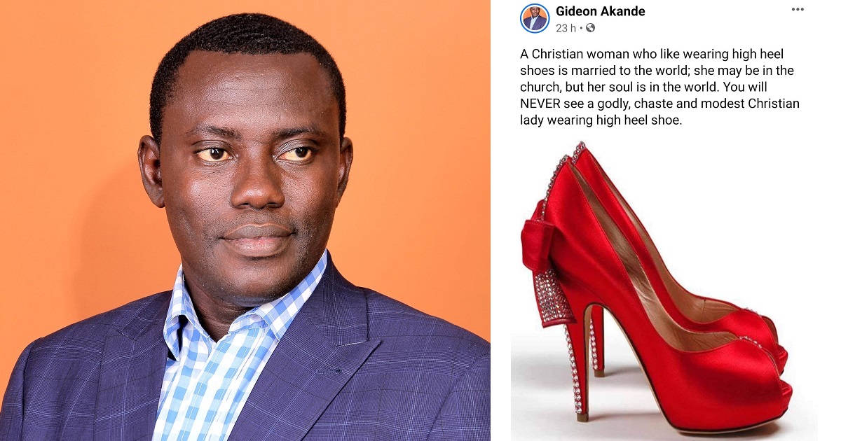 “No godly lady will wear high heel” – Pastor warns women about the things that could ‘lead them to hell’