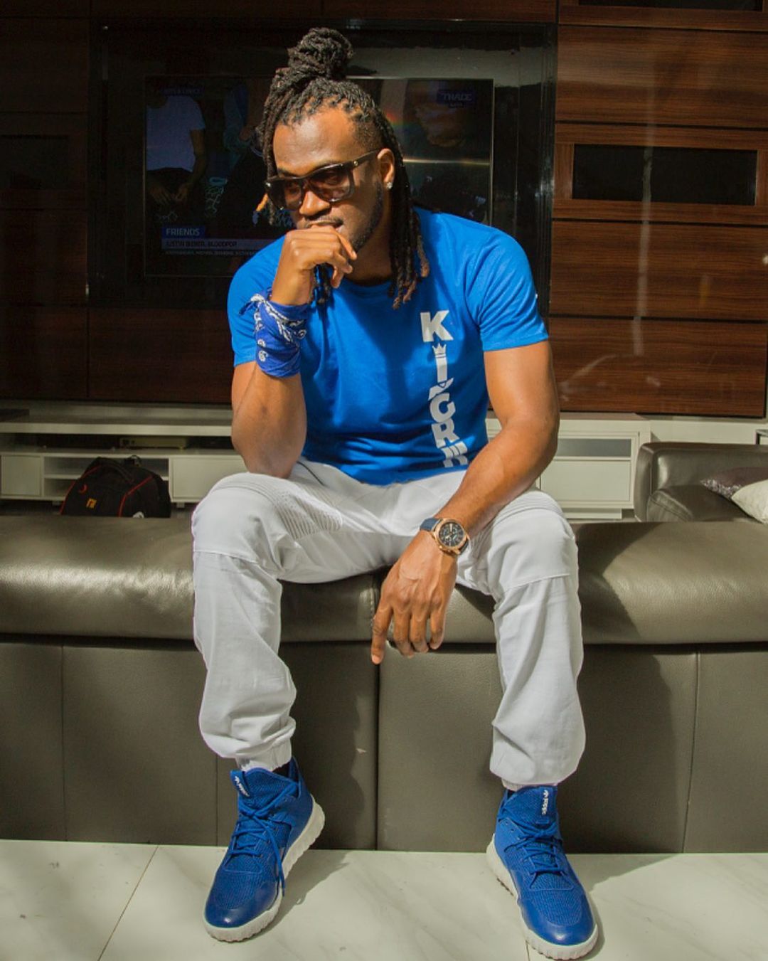 Paul Okoye reacts