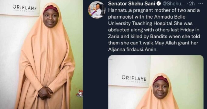 Abudctede Pregnant Pharmacist allegedly shot