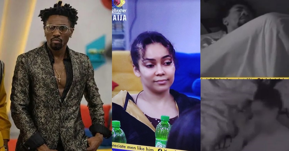 #BBNaija: “This is not your father’s house” – Boma slams Maria after she said he was disturbing her sleep with noise (video)