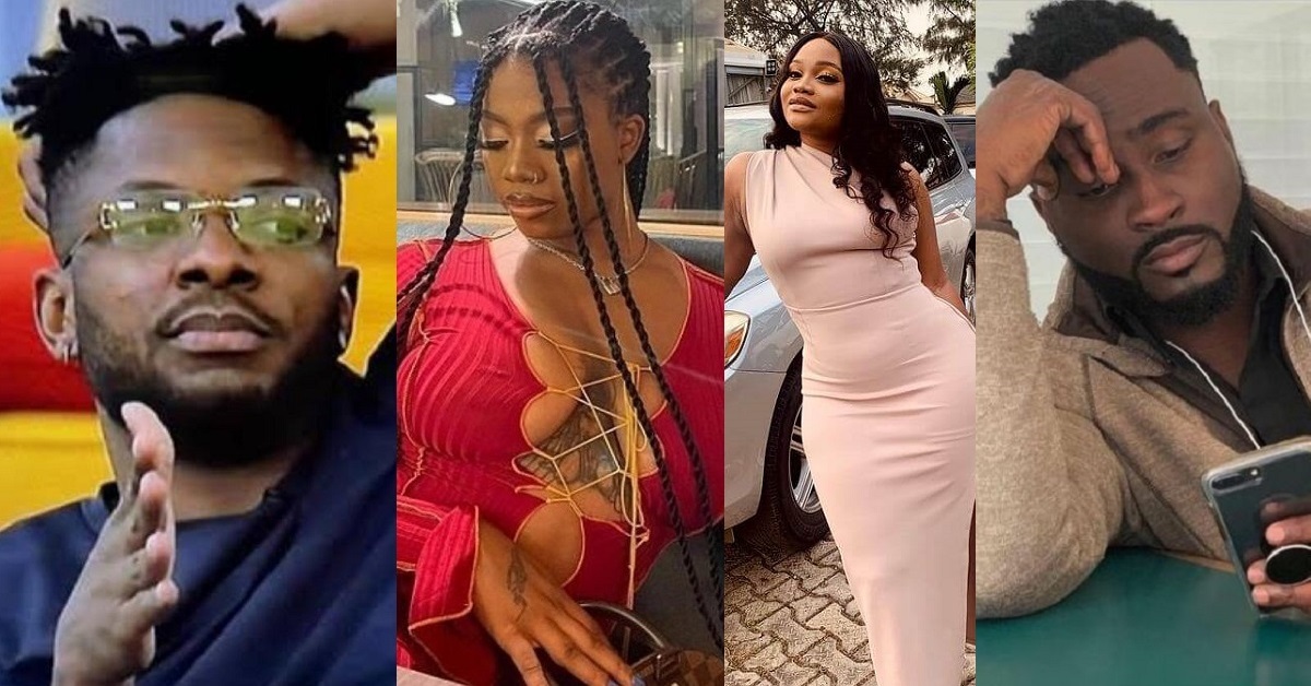 #BBNaija: Cross, JMK, Angel, WhiteMoney, Pere reveal their body count.