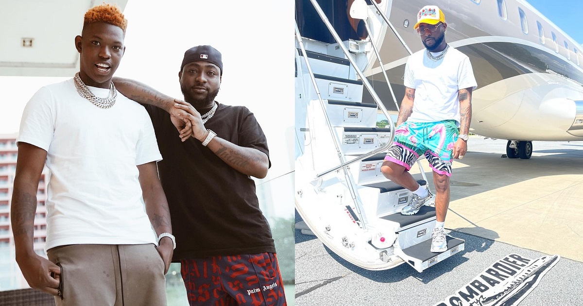 Between Davido and American singer, Yung Bleu
