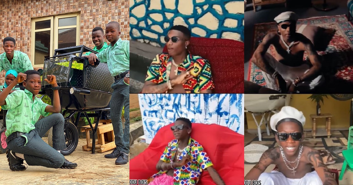 “Which one be original abeg” — Nigerians react to Ikorodu Bois’ recreation of Wizkid’s Essence ft. Tems (WATCH)