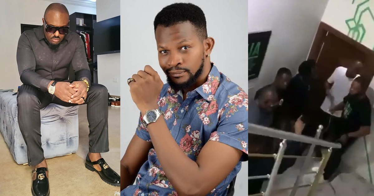 “I have settled with Uche Maduagwu after beating him up” – Jim Iyke reveals (Watch)