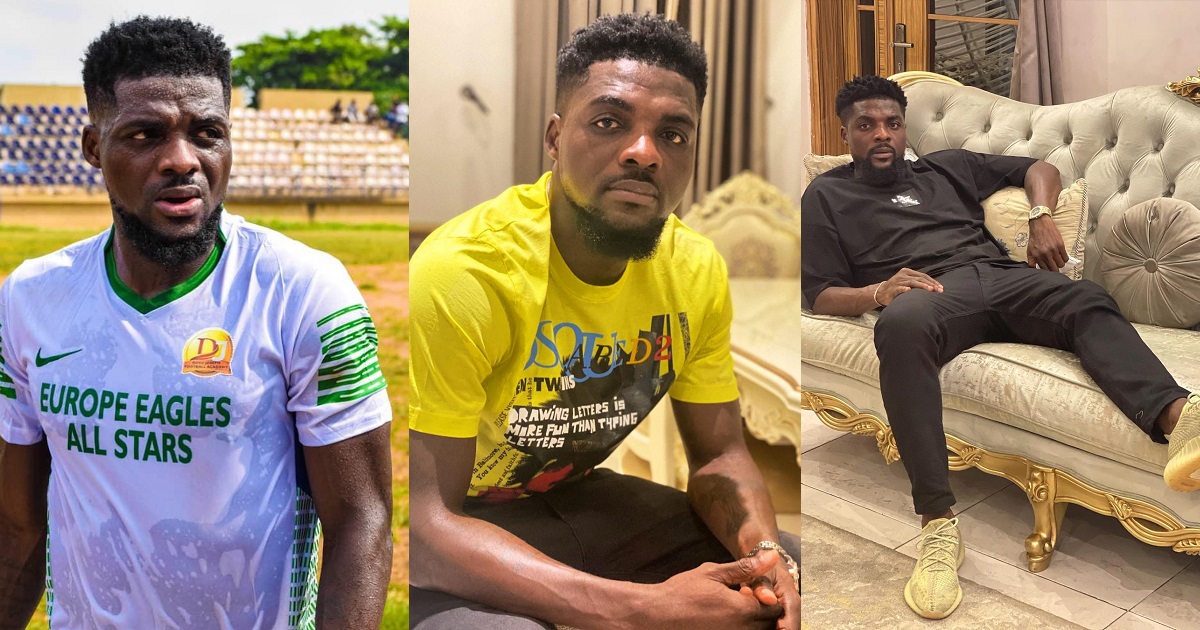 “This past month has really been heavy” – Footballer, John Ogu hints at going through tough times