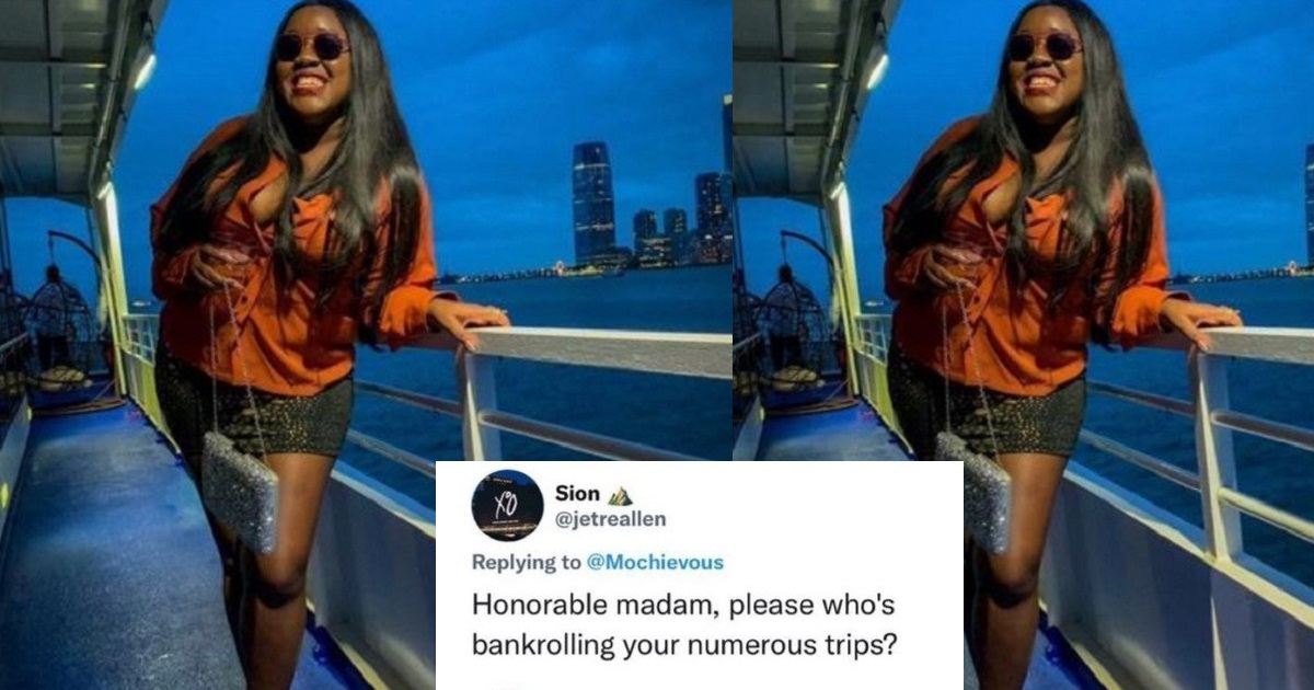 Activist, Modupe Odele shuts down troll who asked who is bankrolling her trips abroad