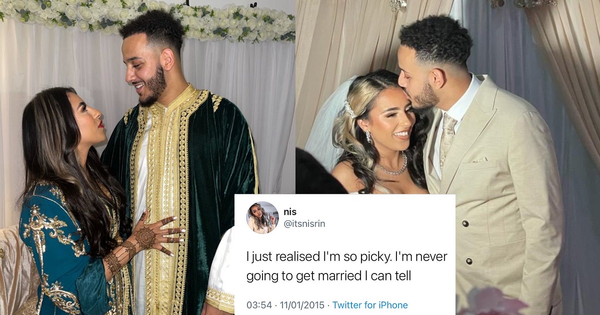 Feminist weds lover six years after telling her followers “she’s never going to get married”