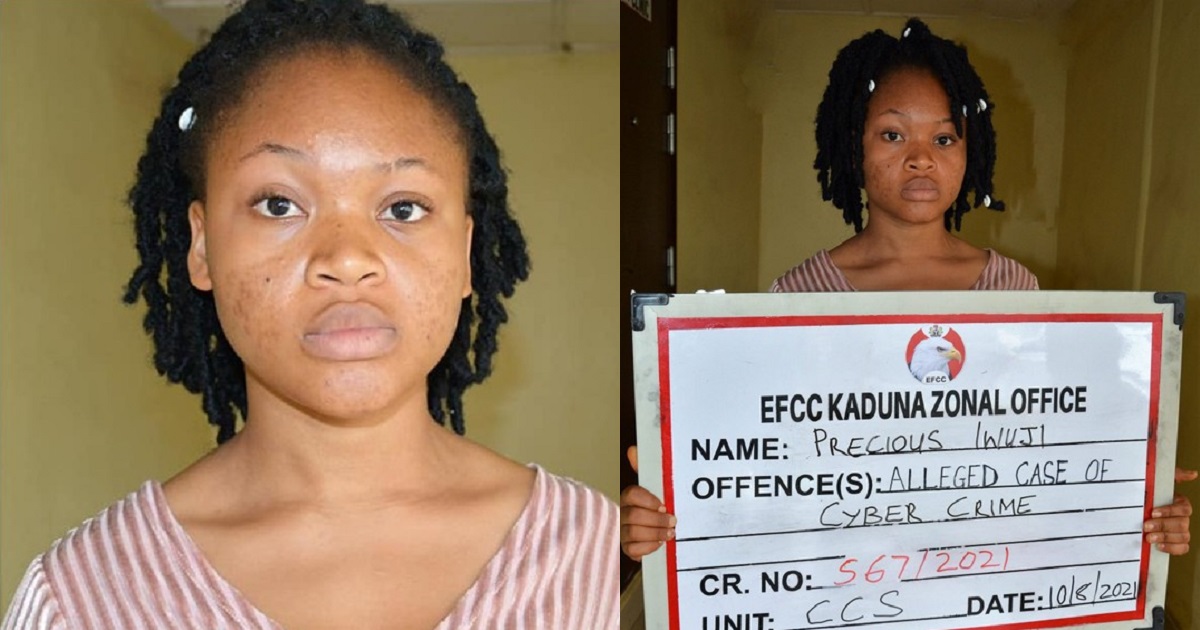 Lady arrested