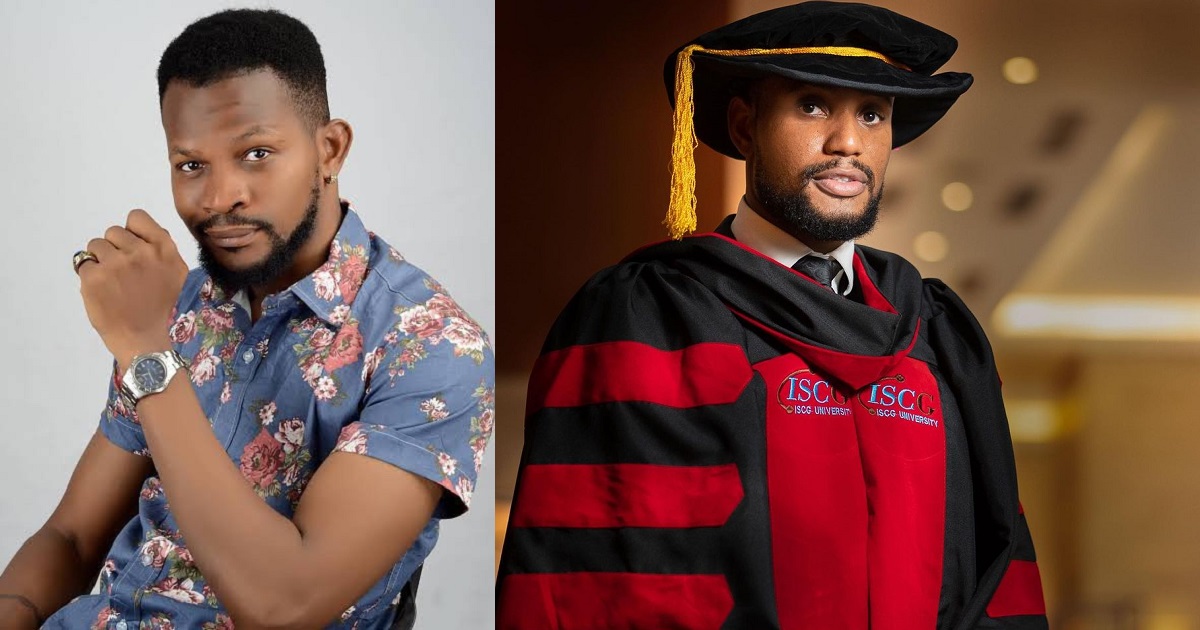 “He doesn’t deserve to celebrate a honorary degree days after his fiancee dumped him” – Big-mouthed actor, Uche Maduagwu shades Alexx Ekubo