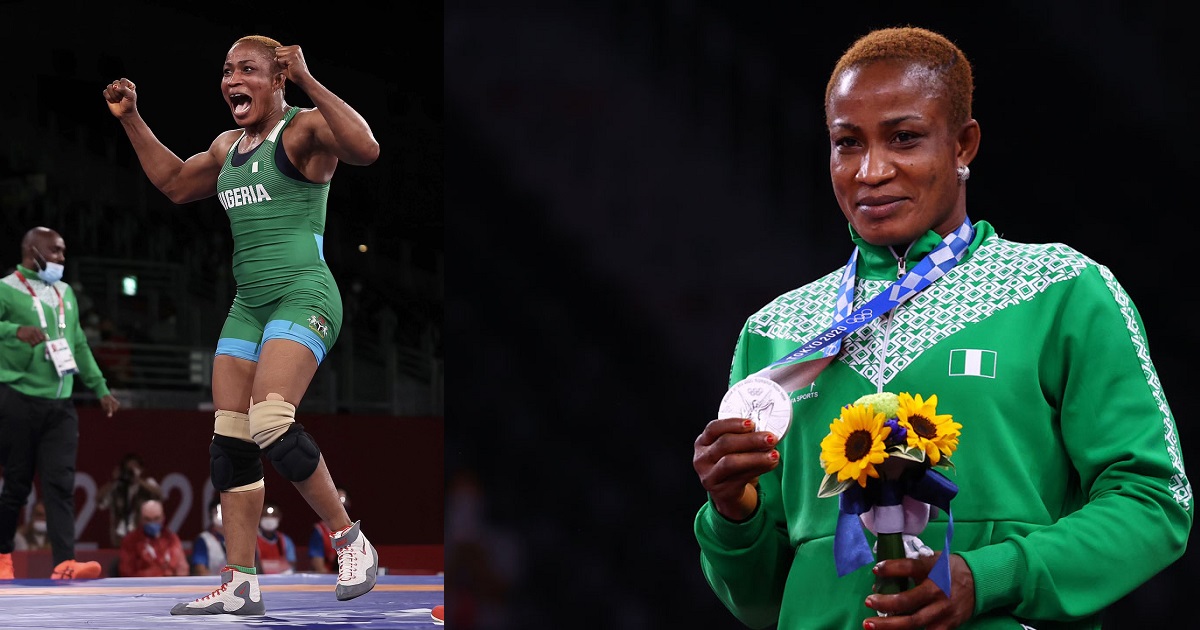 Olympics: National Jubilation as Wrestler Blessing Oborududu earns another medal for Nigeria