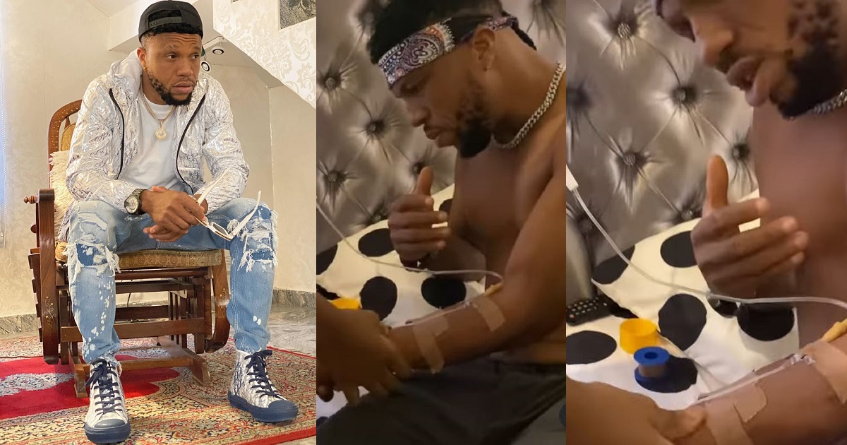 Actor, Charles Okocha hospitalized; begs Nigerians to pray for him