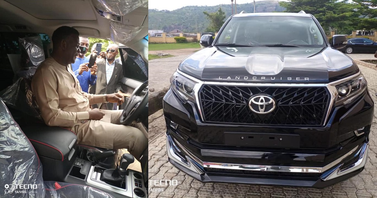 Church member gifts pastor a N55m Land Cruiser