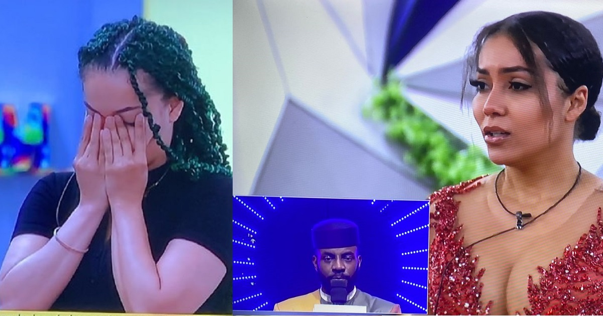 Maria has been evicted from the Big Brother Naija house,