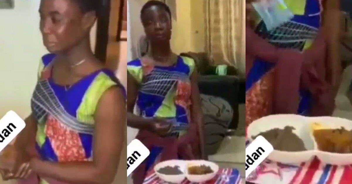 Househelp accused of poisoning her boss’ food with bleach in Ibadan (video)