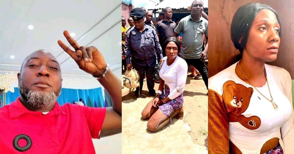“Bobrisky, you sabi he/she? – Governor Yahaya Bello’s aide asks as he shares photos of crossdresser arrested in Kogi