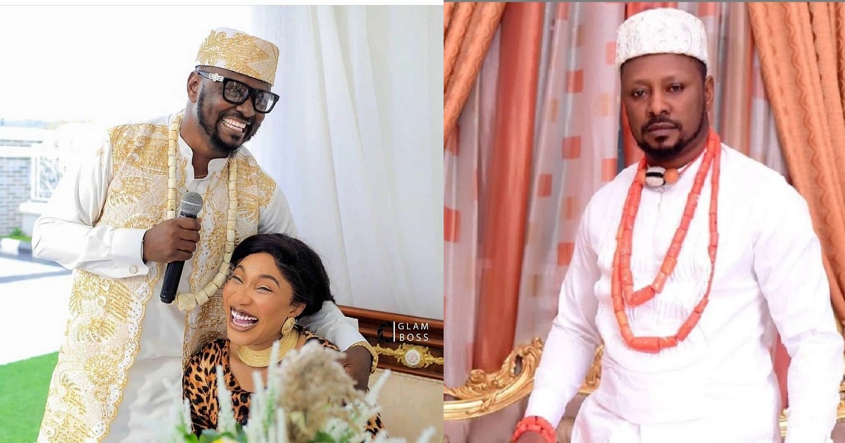 “Is Instagram my father’s company” – Tonto Dikeh’s lover makes U-turn on addressing cheating rumor
