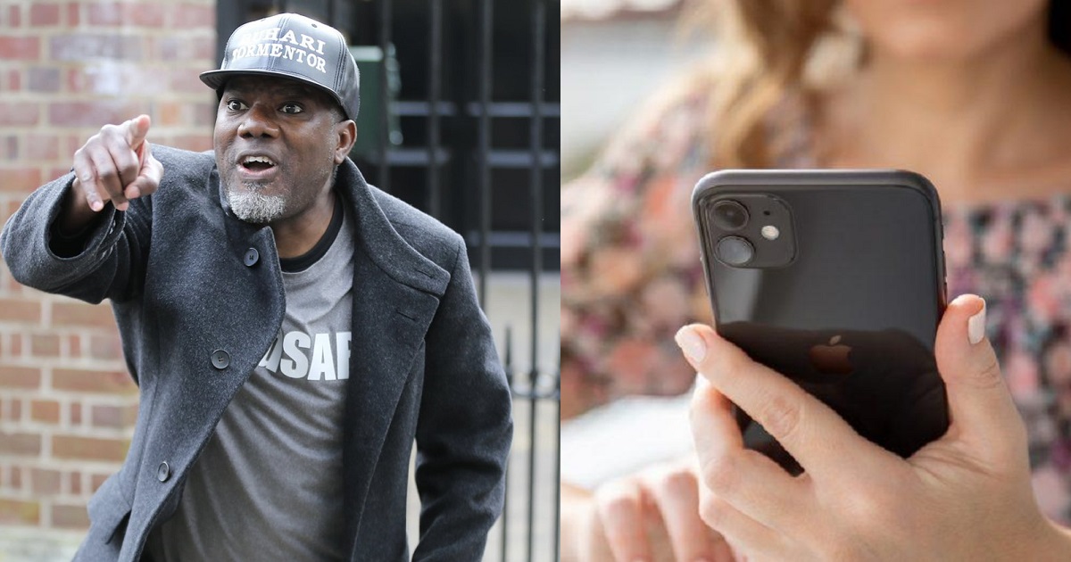 “Any man that sends ‘urgent 2k’ to a girl using iPhone 12 is not wise” – Reno Omokri