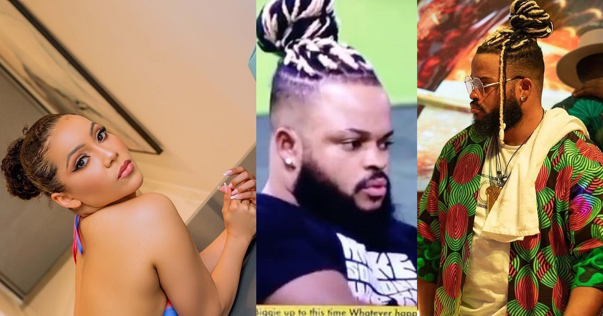#BBNaija: “You already know what will happen till the end of the show” – Maria tells WhiteMoney after he claimed he knew nobody was going home (video)