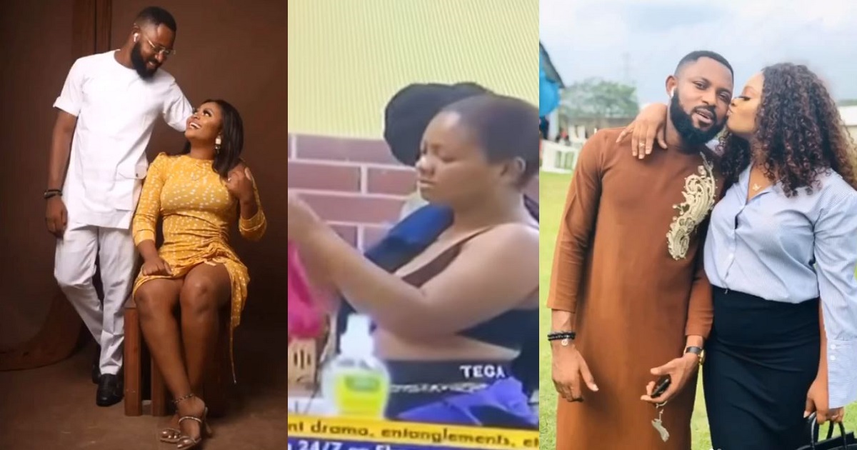 “I will forever fight for us, it’s us against the world” – Tega’s husband pens heartfelt note to celebrate her on their 4th wedding anniversary