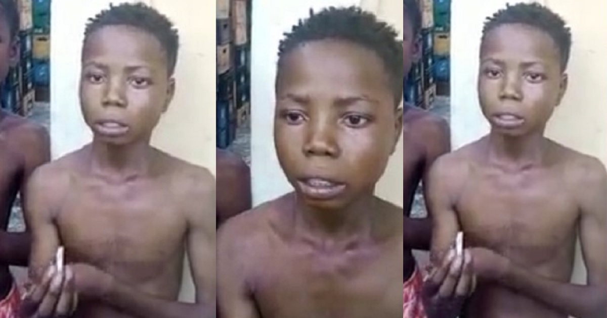 “I started smoking weed because of too much thinking” – 13-year-old suspected thief says (video)