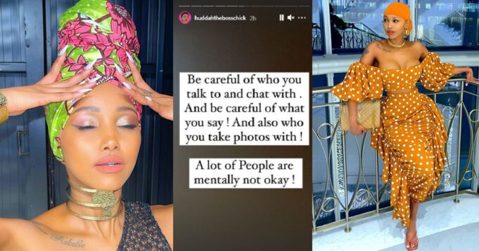 Huddah Monroe warns