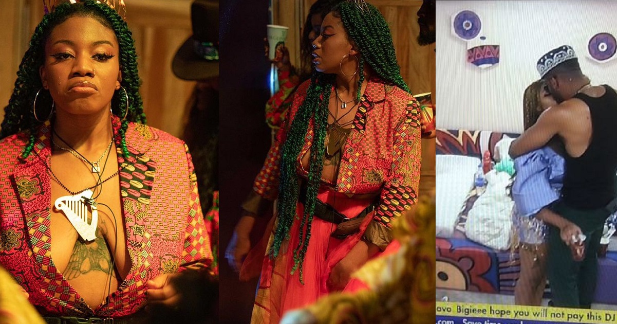 #BBNaija: “I’m in the mood to knack someone” – Angel to Cross while kissing passionately (Video)