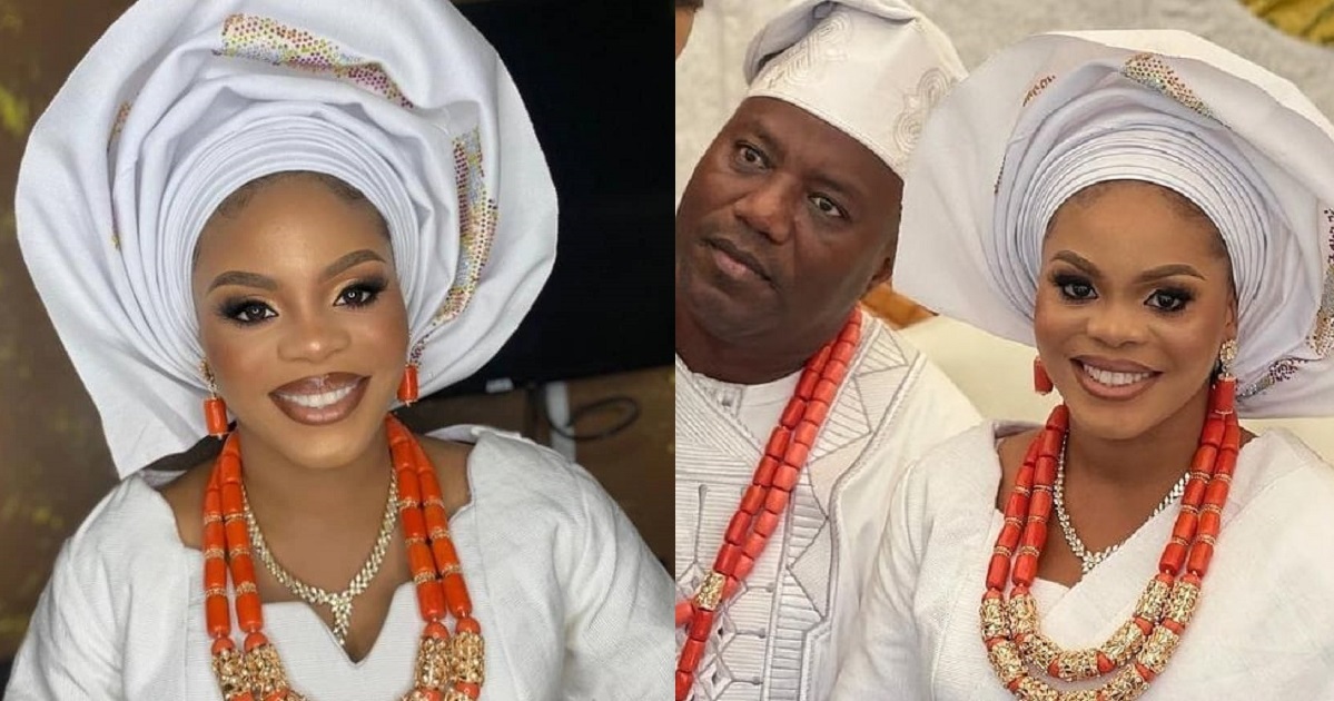 “Having a good wife is a great blessing” – Actress Mercy Aigbe’s ex-husband says, as he ties the knot again