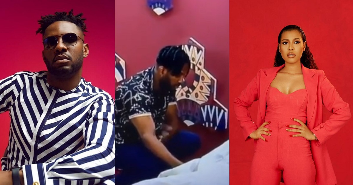 #BBNaija: “I didn’t mean to make you mad, I am sorry” — Cross tells Nini after their heated exchange (Video)