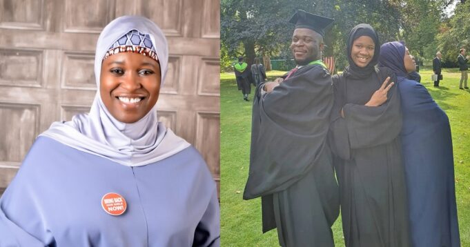 Aisha Yesufu celebrates