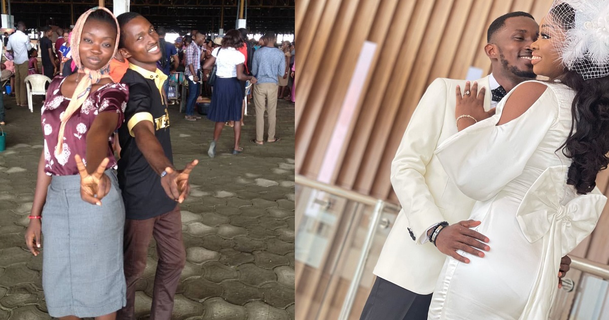 How it started vs How it’s going: Nigerian man shares beautiful “happily ever after” story (Photos)