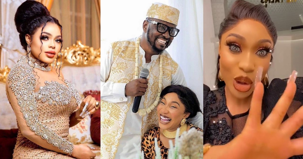 “I’m enjoying Aunty disgracing herself everywhere” – Bobrisky drops subtle shade after Tonto Dikeh and Prince Kpokpogri’s breakup scandal met another twist
